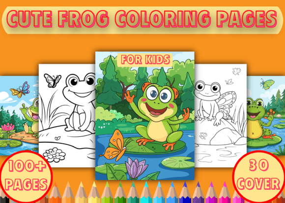 100+ Cute Frog Coloring Pages for Kids: A Creative Asset Review