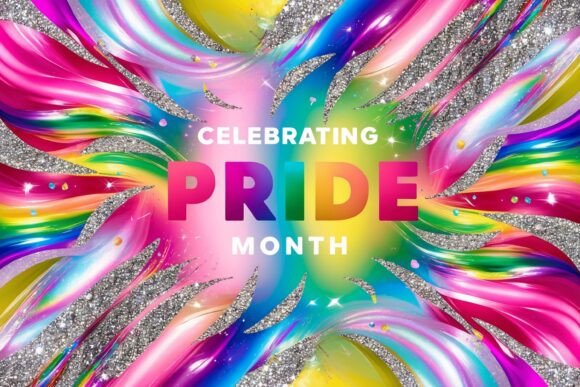 Abstract Pride Month Wallpaper: A Canvas for Creative Expression