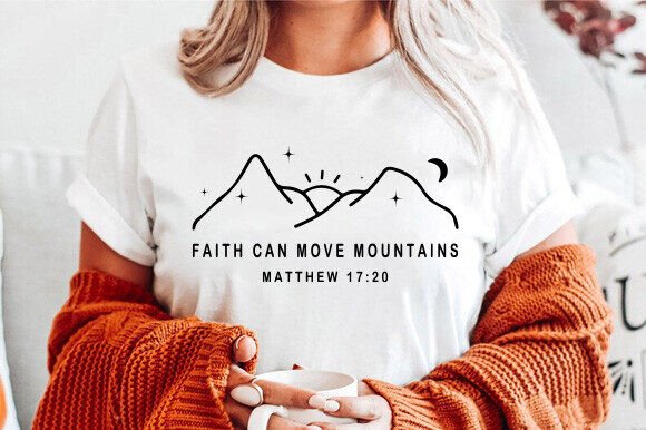 Faith Can Move Mountains Svg: Design Assets for Impactful Projects