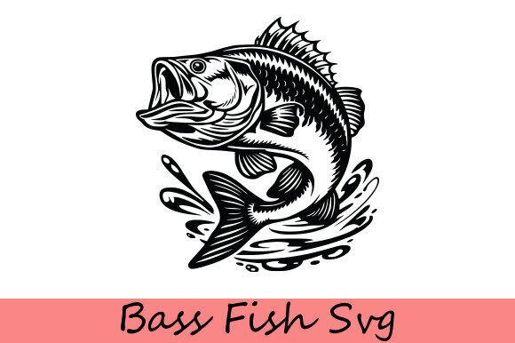 Reel in Attention: Mastering the Bass Fish Svg for Dynamic Designs