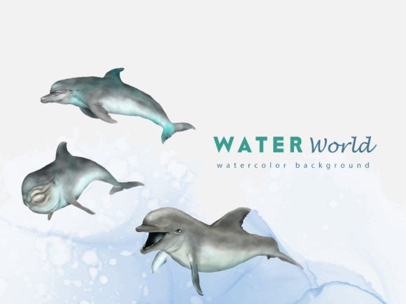 Under Sea Life Watercolor Background: A Designer's Deep Dive