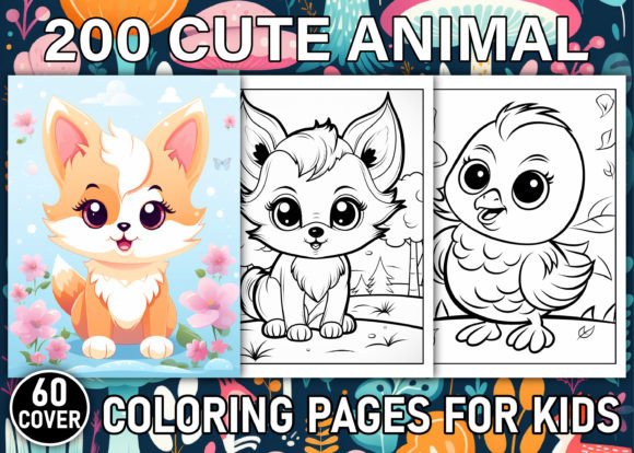 Unleash Creativity with 200+ Cute Animal Coloring Pages for Kids